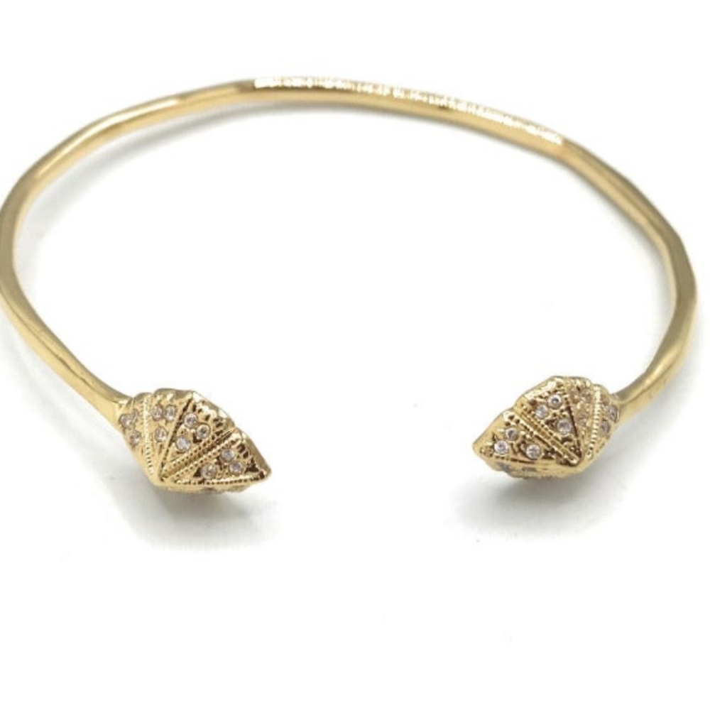 Stella & dot Eden bangle gold